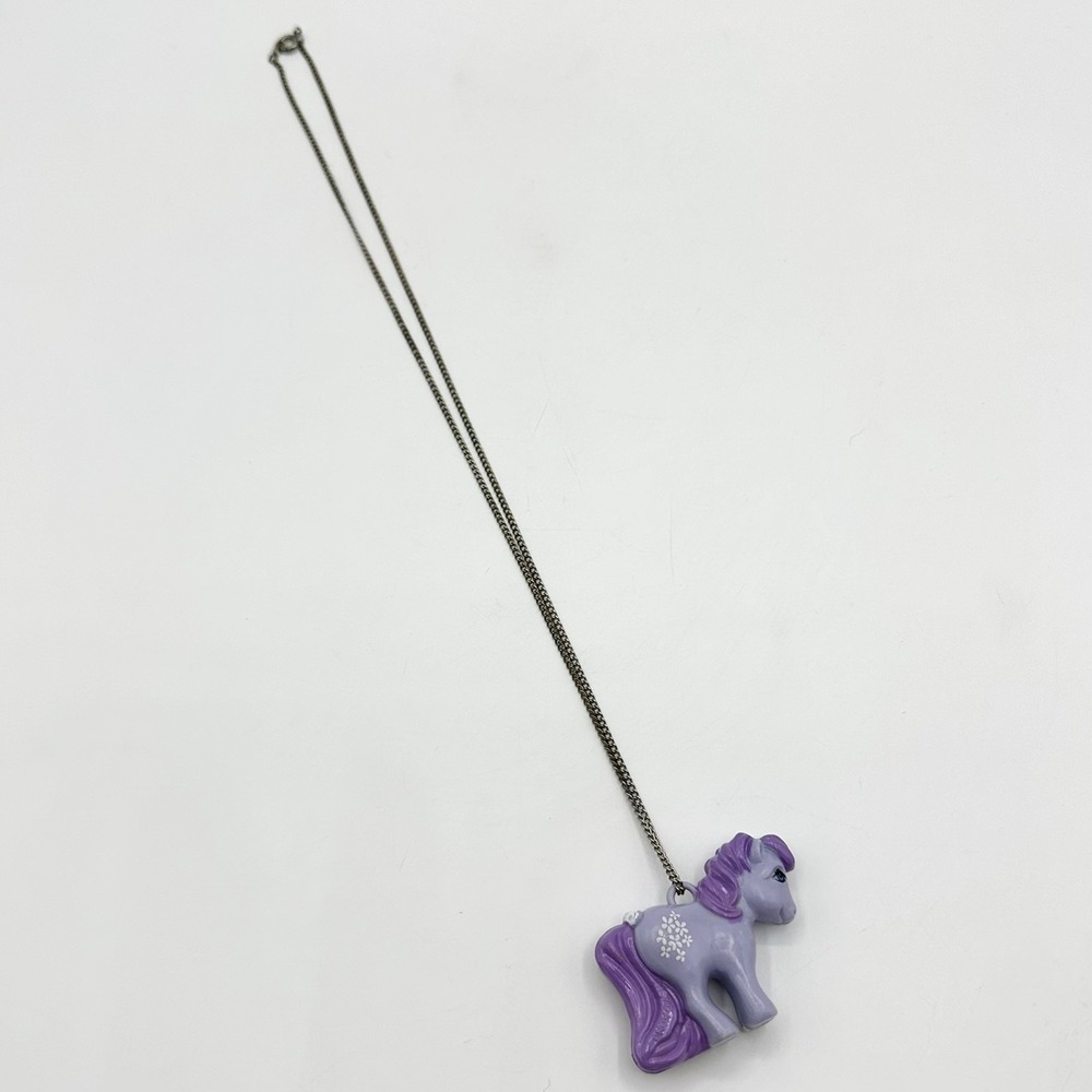 My Little Pony 1.5" Blossom Necklace Vintage MLP Jewelry RARE